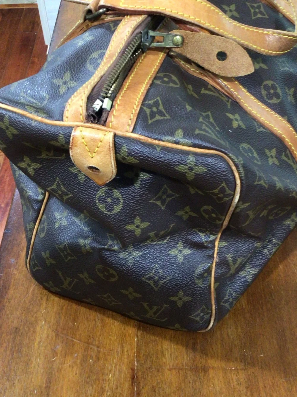 Louis Vuitton Monogram Canvas Handbag or Travel 14 x 7 x 8